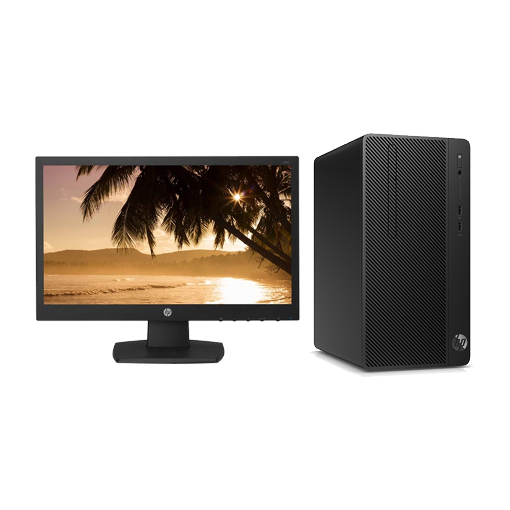 HP 290 G4 Microtower 10th Gen Intel Core i3 4GB RAM 1TB(1000GB) HDD 18.5″ Monitor Intel UHD Graphics 1 Year Warranty