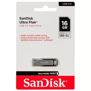Flash metallic Ultra flair Sandisk Flash drive 16gb