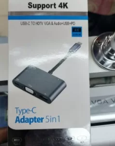 Type C 5 in 1 + Audio